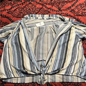 Striped rue21 button up